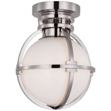 Visual Comfort & Co. Signature Collection RL CHC 4482PN-WG - Gracie 7" Captured Globe Flush Mount