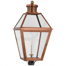 Visual Comfort & Co. Signature Collection RL CHO 7450SC-CG - Stratford Gas Post Light