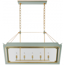 Visual Comfort & Co. Signature Collection RL JN 5023CEL/G-CG - Caddo Medium Linear Lantern