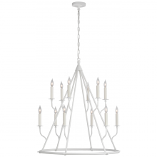 Visual Comfort & Co. Signature Collection RL JN 5175PW - Lorio Large Chandelier
