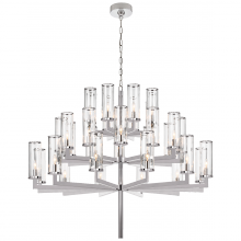 Visual Comfort & Co. Signature Collection RL KW 5202PN-CG - Liaison Triple Tier Chandelier