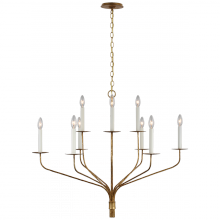 Visual Comfort & Co. Signature Collection RL S 5752GI - Belfair Large Two-Tier Chandelier