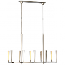 Visual Comfort & Co. Signature Collection RL TOB 5715PN - Galahad Large Linear Chandelier