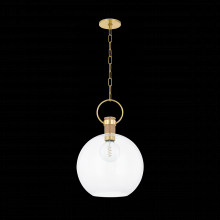 Mitzi by Hudson Valley Lighting H933701L-AGB - CATRINE PENDANT