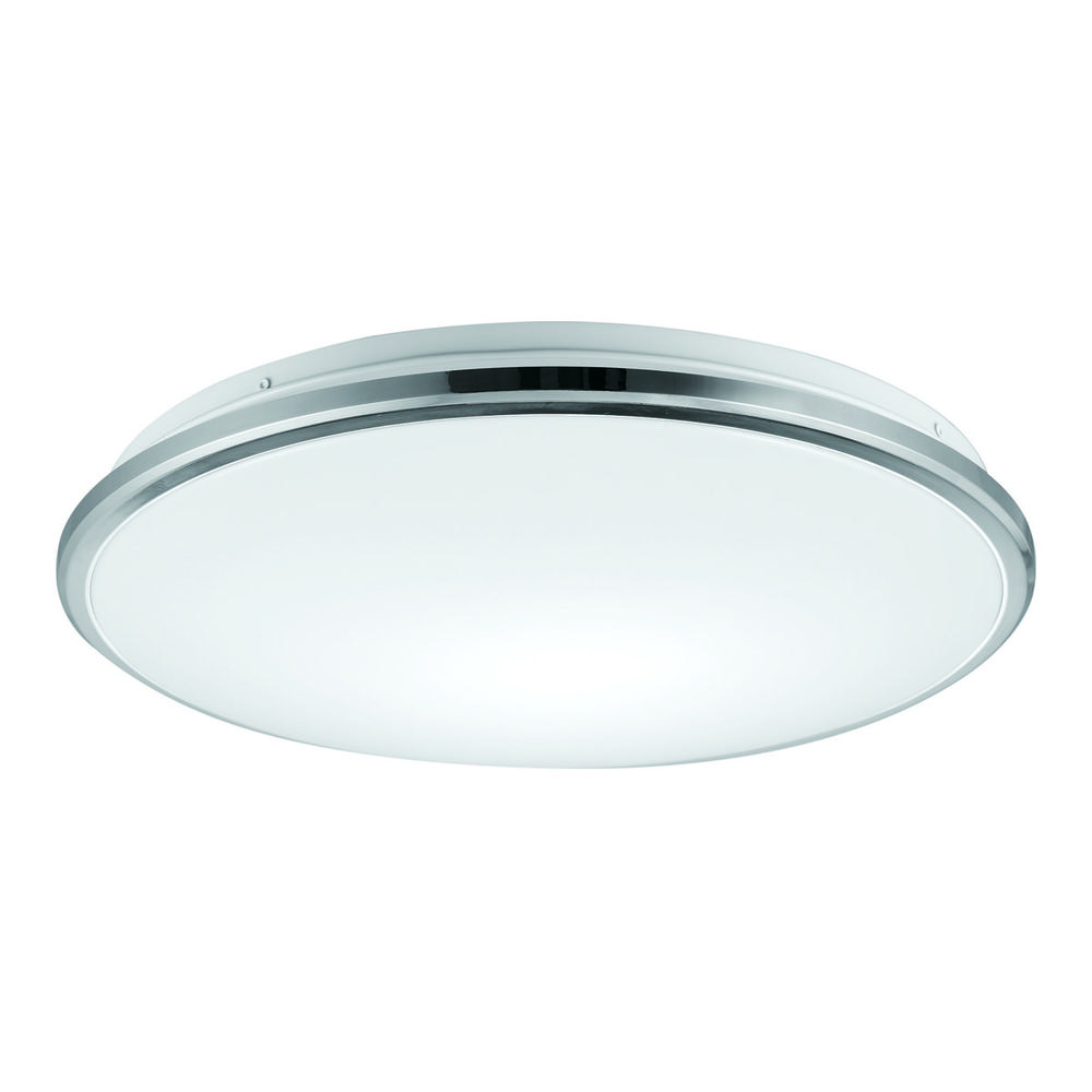 Brook 15-in Chrome LED Flush Mount