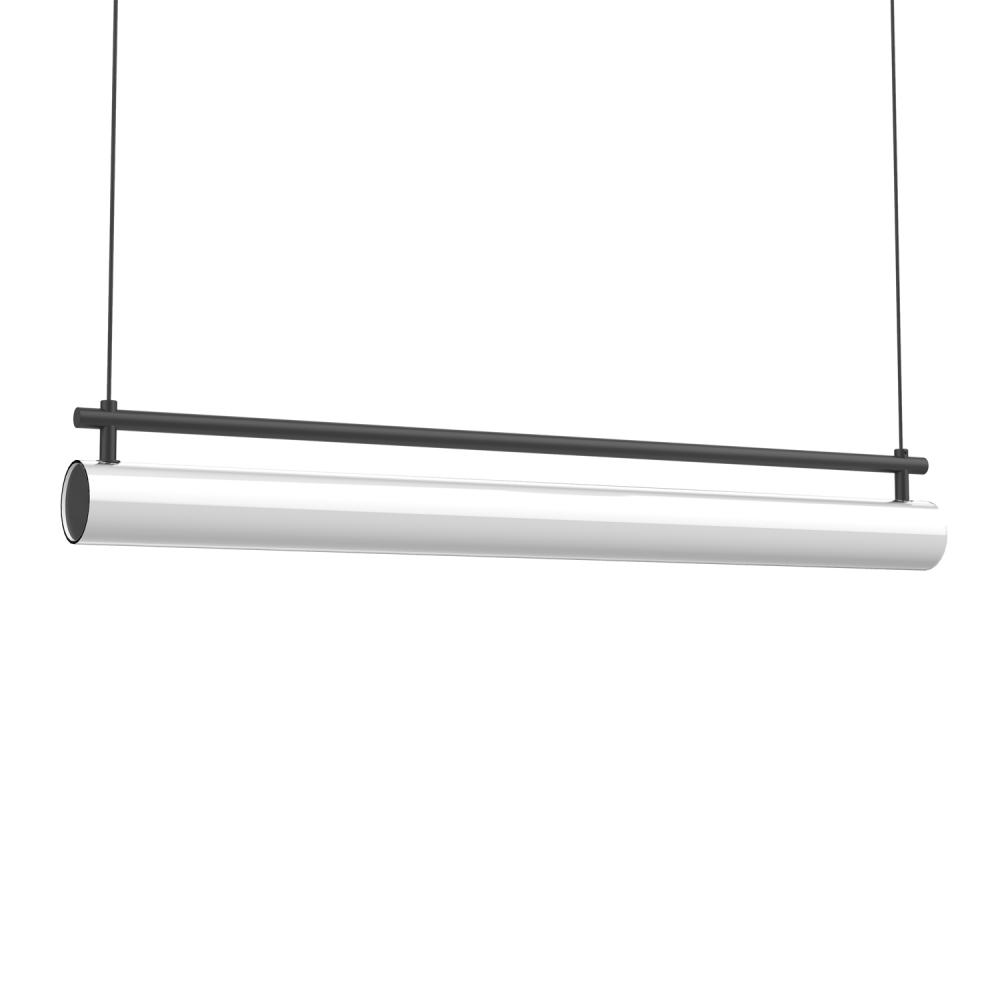 Gramercy 30-in Black LED Linear Pendant