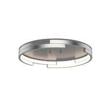 Kuzco Lighting Inc FM52719-BN - Anello Minor 19-in Brushed Nickel LED Flush Mount