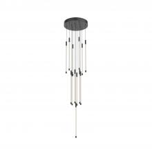 Kuzco Lighting Inc MP75121-BK - Motif 21-in Black LED Multi Pendant