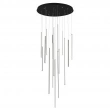 Kuzco Lighting Inc MP14932-BK-UNV-010 - Chute 16 Head Black LED Multi Pendant