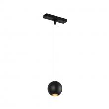 Kuzco Lighting Inc TRP26903-BK - Faria 3-in Black Trilo Track Pendant