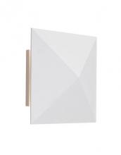 Kuzco Lighting Inc WS53707-WH - Square LED Pyramid Shaped Wall Sconce