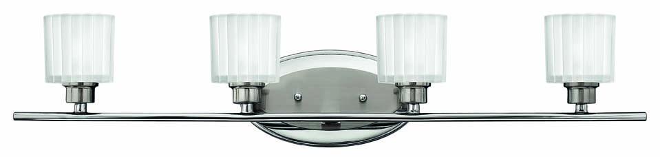 Four Light Brushed Nickel Vanity