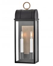 Hinkley Canada 10664BK-BU - Medium Wall Mount Lantern