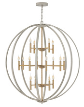 Hinkley Canada 3464CG - Double XL Three Tier Orb Chandelier