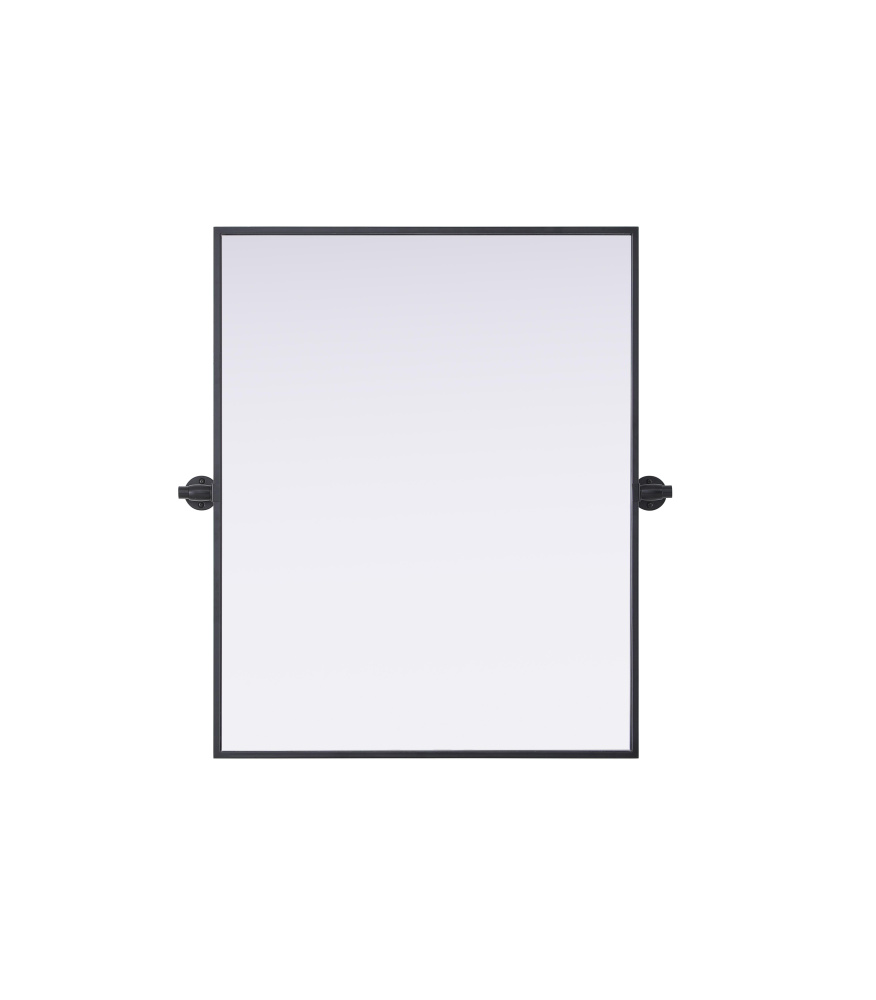 Amoura 24x30 Pivot Mirror in Black