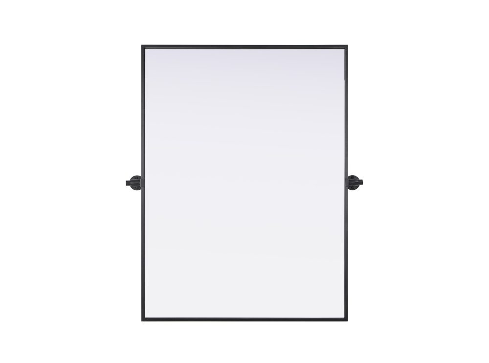 Amoura 27x36 Pivot Mirror in Black