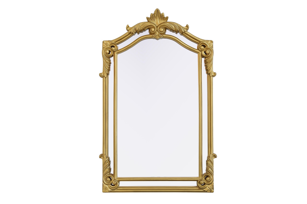 Madeline 28.5x36 Traditional Mirror in Gold Leaf