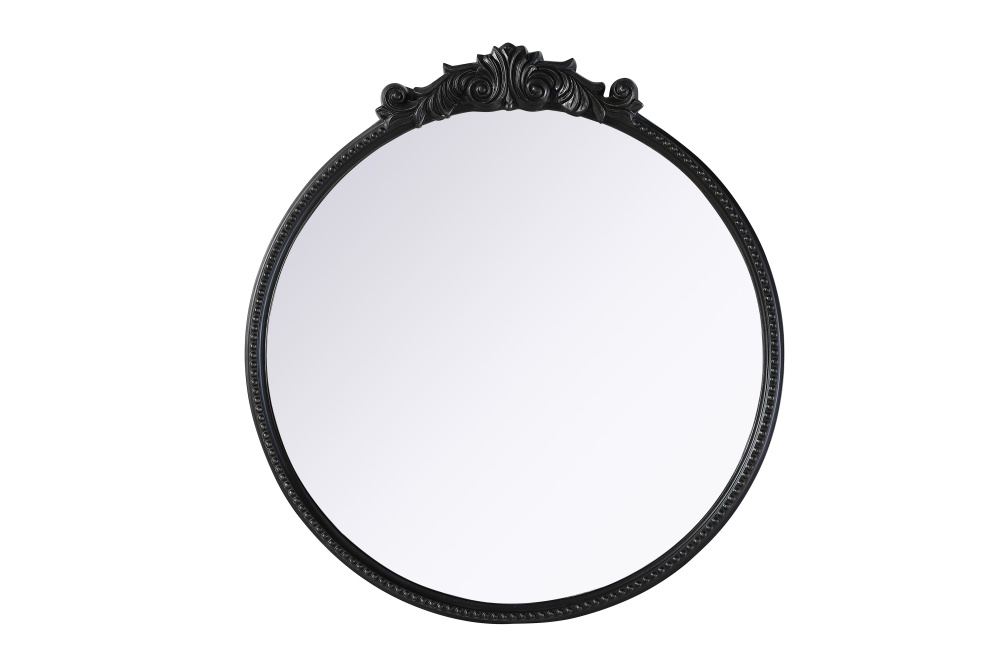 Naomi Vintage Resin Mirror 36x38 in Vintage Bronze