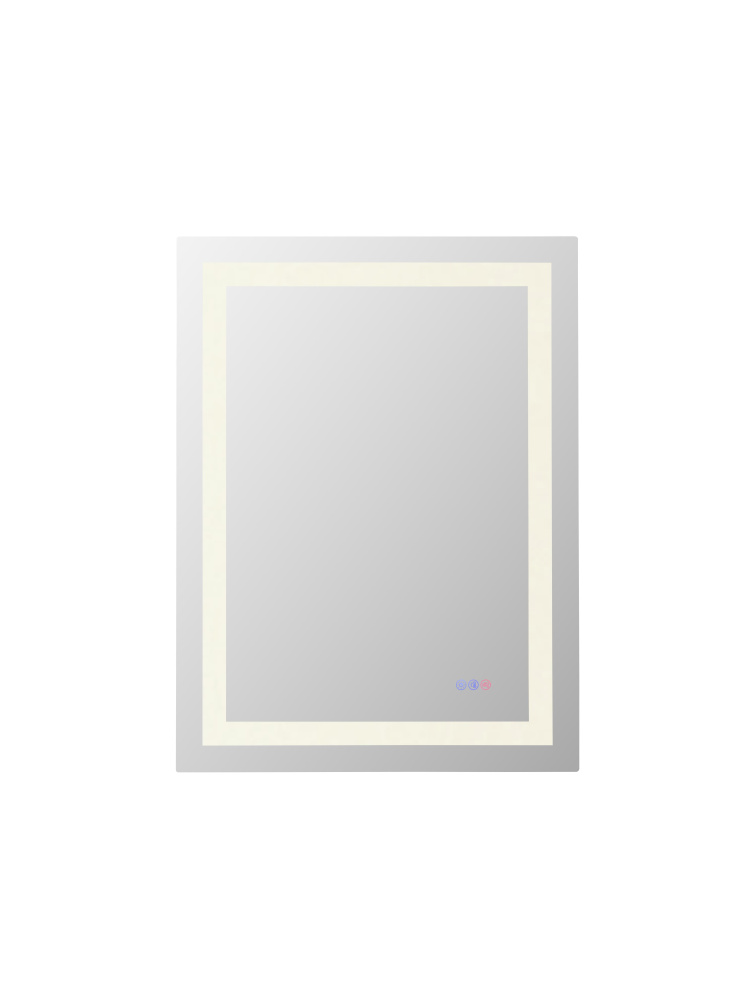 Riven 36x27 LED Mirror, Adjustable Color 3000K/4200K/6400K