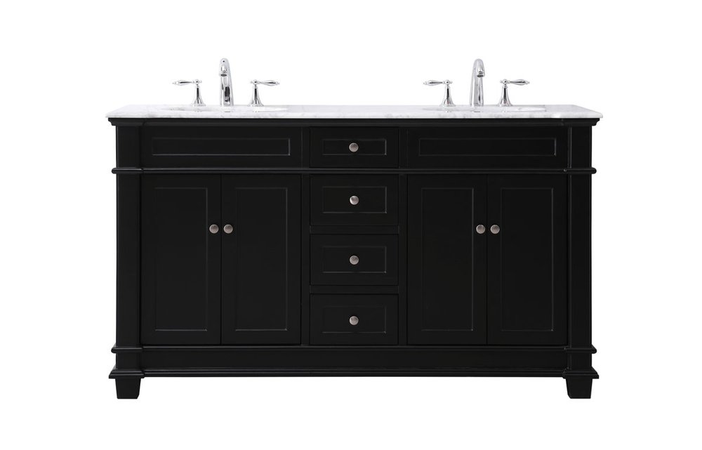 60 Inch Single Bathroom Vanity Set in Green