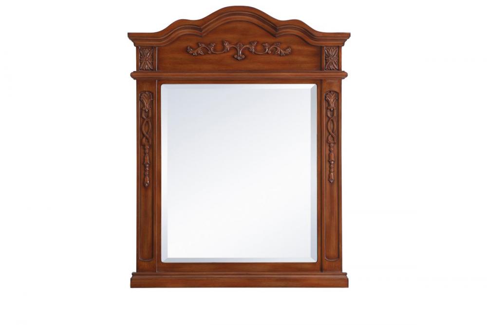 Wood Frame Mirror 28 Inchx36 Inch Br