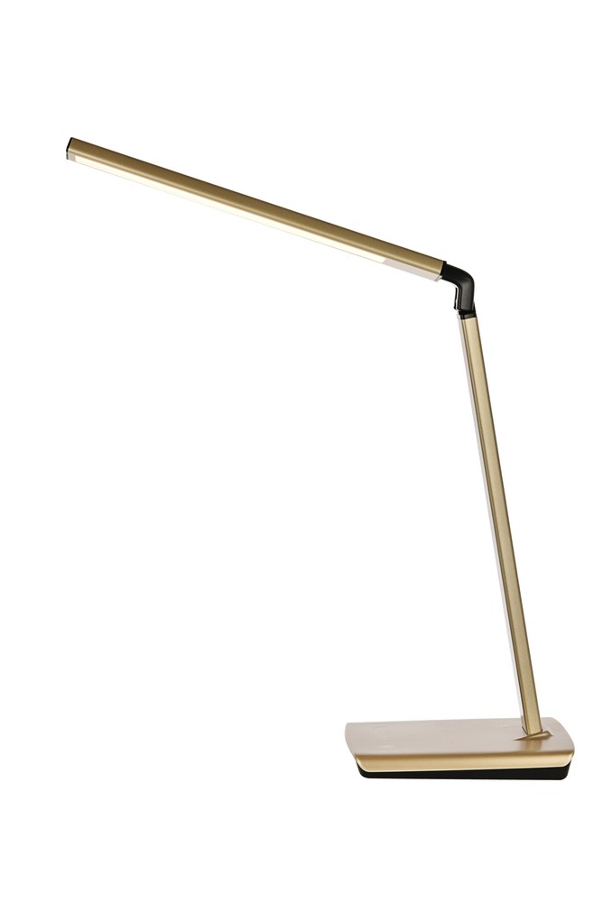 Illumen Collection 1-Light champagne gold Finish LED Desk Lamp