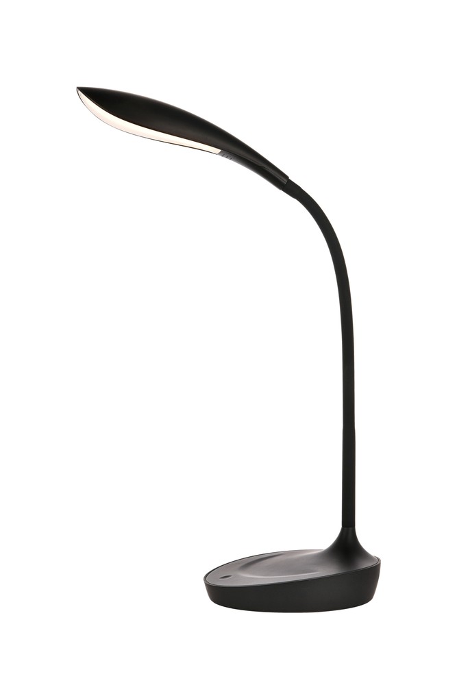 Illumen Collection 1-Light matte black Finish LED Desk Lamp