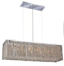 Elegant 1291D38C-CL/SS - Moda 6 light Chrome Chandelier