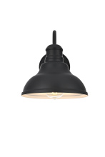 Elegant OD802W10BK - Wall Sconce W9"xH10"xE11.5" Black
