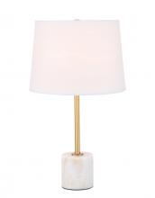 Elegant TL3039BR - Kira 1 Light Brass Table Lamp