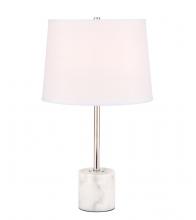 Elegant TL3039PN - Kira 1 Light Polished Nickel Table Lamp