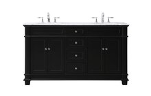 Elegant VF50060GN - 60 Inch Single Bathroom Vanity Set in Green