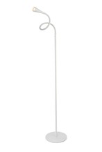 Elegant LEDFL001 - Illumen Collection 1-Light glossy frosted white Finish LED Desk Lamp