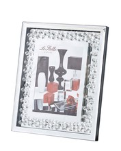 Elegant MR9105 - Sparkle 11 in. Contemporary Crystal Photo frame in Clear