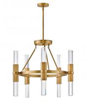 Fredrick Ramond FR30604HBR - Medium Single Tier Chandelier