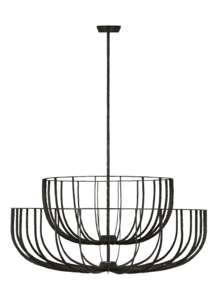 Sanchi X-Large Two Tier Chandelier