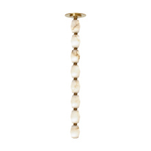 Visual Comfort & Co. Modern Collection SLPD55030ALBHABS - Collier Alabaster 24 Pendant