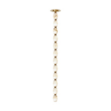 Visual Comfort & Co. Modern Collection SLPD55127ALBHABS - Collier Alabaster 36 Pendant