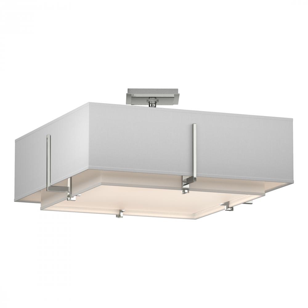 Exos Square Double Shade Semi-Flush