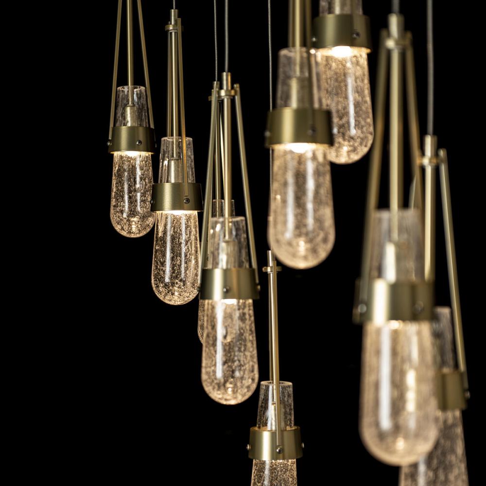 Link 10-Light Blown Glass Pendant