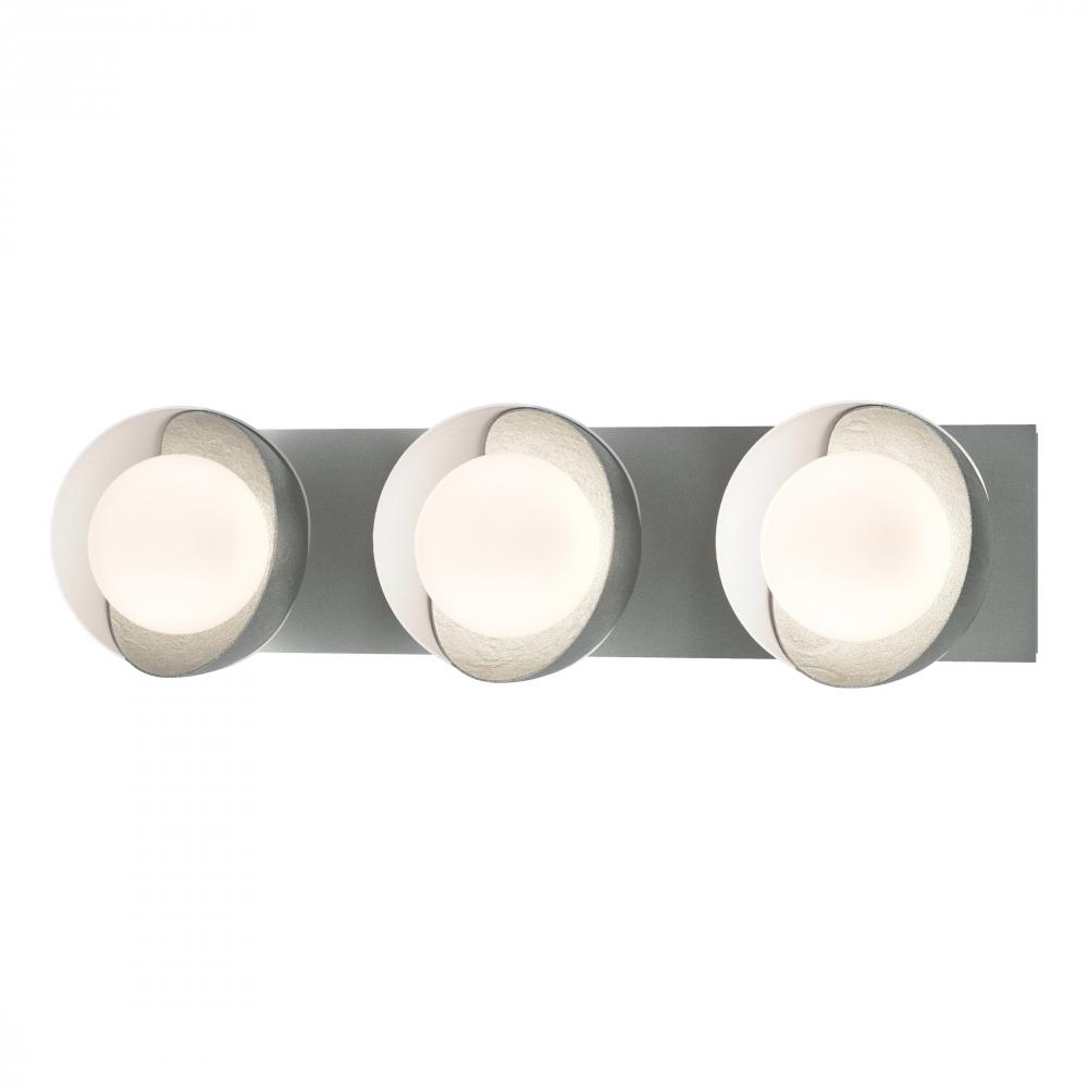 Brooklyn 3-Light Straight Double Shade Bath Sconce