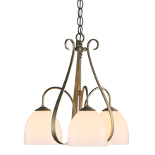 Hubbardton Forge - Canada 101441-SKT-84-GG0001 - Sweeping Taper 3 Arm Chandelier