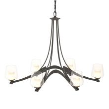 Hubbardton Forge - Canada 104116-SKT-20-ZU0291 - Oval Ribbon 6 Arm Chandelier