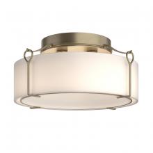 Hubbardton Forge - Canada 121145-SKT-84-GG0216 - Bow Large Semi-Flush