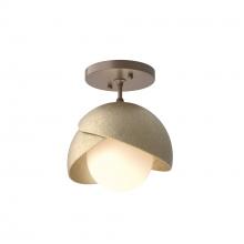 Hubbardton Forge - Canada 121377-SKT-05-84-GG0711 - Brooklyn 1-Light Double Shade Semi-Flush