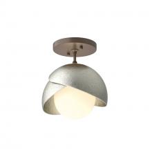 Hubbardton Forge - Canada 121377-SKT-05-85-GG0711 - Brooklyn 1-Light Double Shade Semi-Flush