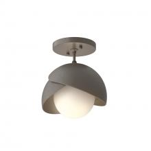 Hubbardton Forge - Canada 121377-SKT-07-07-GG0711 - Brooklyn 1-Light Double Shade Semi-Flush