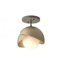 Hubbardton Forge - Canada 121377-SKT-07-84-GG0711 - Brooklyn 1-Light Double Shade Semi-Flush