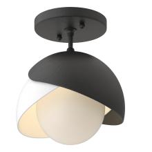 Hubbardton Forge - Canada 121377-SKT-10-02-GG0711 - Brooklyn 1-Light Double Shade Semi-Flush