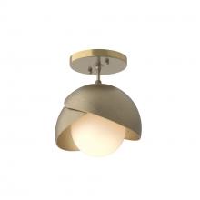 Hubbardton Forge - Canada 121377-SKT-86-84-GG0711 - Brooklyn 1-Light Double Shade Semi-Flush